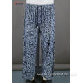 Ladie's plus size all over print jersey pants